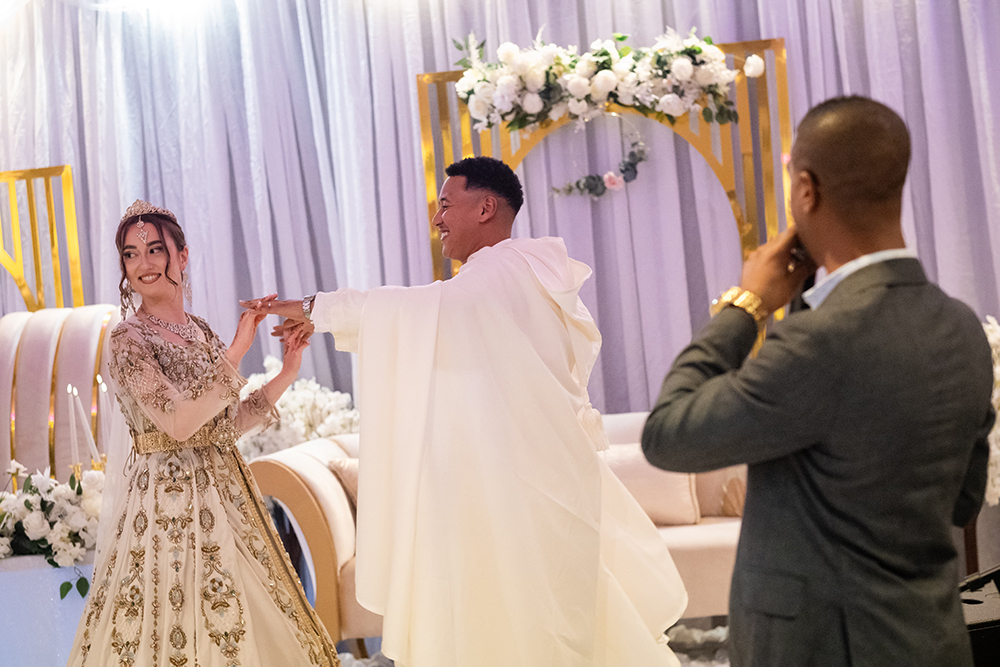 Ambiance musicale avec chanteur oriental, mariage